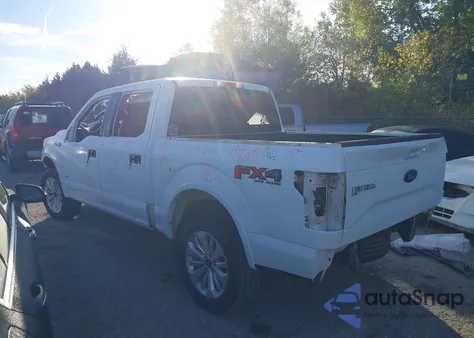 2016 Ford F-150 Lariat from USA, damaged, VIN 1FTEW1EGXGKF97818